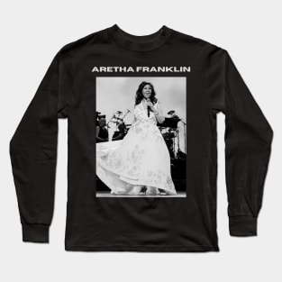 Aretha Franklin Long Sleeve T-Shirt